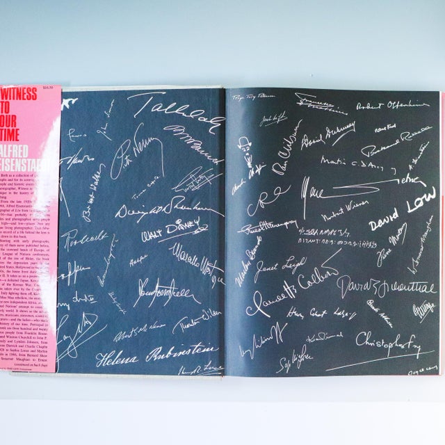 1967 Alfred Eisenstaedt “Witness to Our Time” Photography Book For Sale - Image 4 of 12