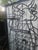 Mid-Century Modern Vintage Columbia Crest Wrought Iron Bull Wine Rack Floor Display Stand For Sale - Image 3 of 4