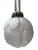 Metal Art Deco Pendant Light by Muller Frères, 1930s For Sale - Image 7 of 13