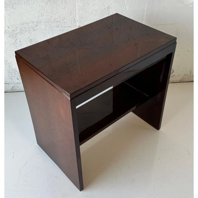Art Déco Rosewood Side Table For Sale - Image 4 of 10