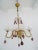 French French Amethyst Murano Drops Crystal Bobeches Chandelier, C 1920 For Sale - Image 3 of 9