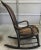 1900 - 1909 Antique Early 1900 Victorian Walnut Caned Rocker For Sale - Image 5 of 9