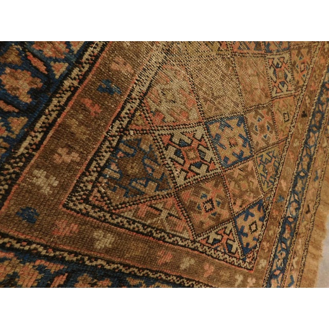 Persian Distressed Antique Persian Rug For Sale - Image 3 of 13