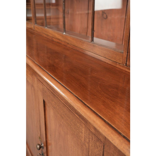Antique English Gothic-Style Cabinet with Curved Wood, 1800s For Sale - Image 13 of 18