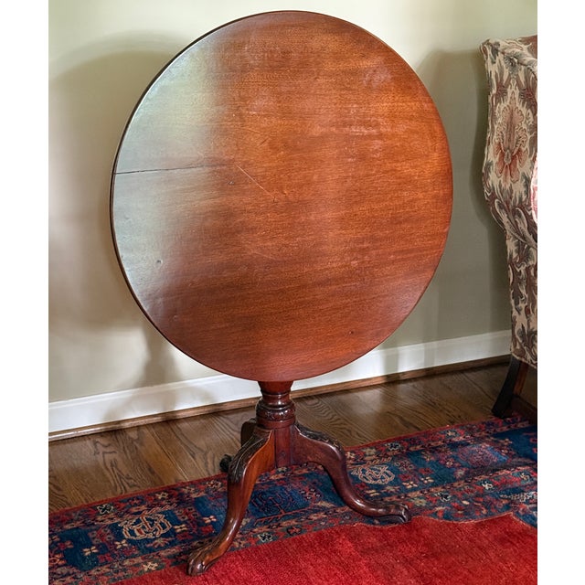 Tripod Fliptop Table c.1780 A gorgeous antique table with rich patina and charm. Perfectly scaled as a side table between...