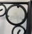 Mid 20th Century Vintage Black Iron Hanging Basket Holder Rack For Sale - Image 5 of 7