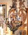 Bring the charm of a blooming French garden into your home with this elegant antique floral chandelier. Crafted in France...