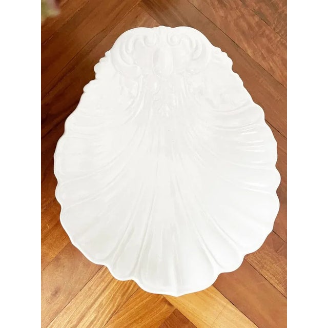 Ceramic Shell Vide Poche by Richard Ginori, 1900s For Sale - Image 9 of 9