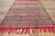 Red Vintage Zemmour Moroccan Kilim Rug, 02'09 X 03'11 For Sale - Image 8 of 9