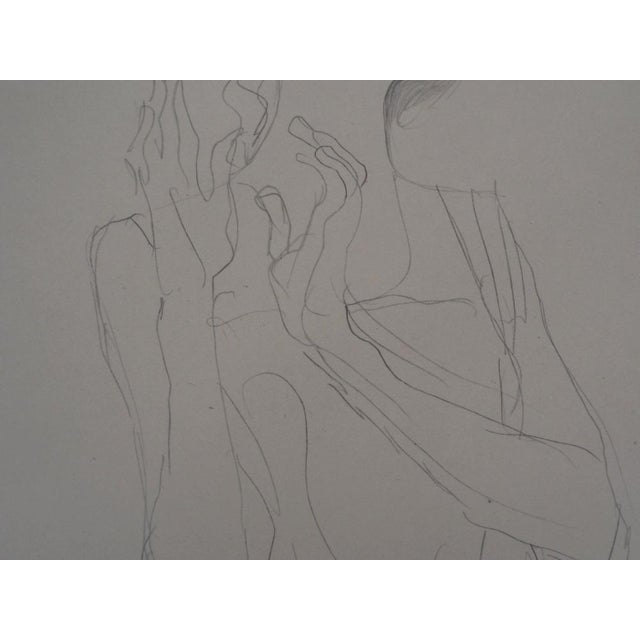 Gustav Klimt, Actress, 1919, Signed Lithograph For Sale - Image 5 of 6