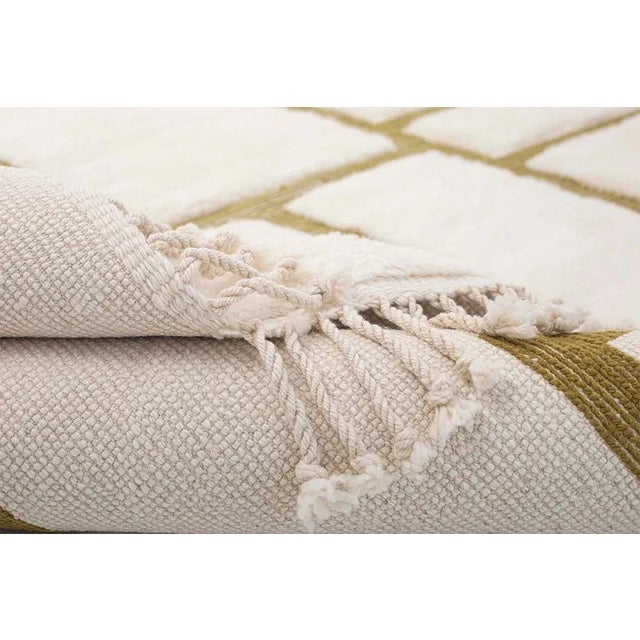 Textile Hand-Knotted Wool Premium Rug by Azele Studio For Sale - Image 7 of 11