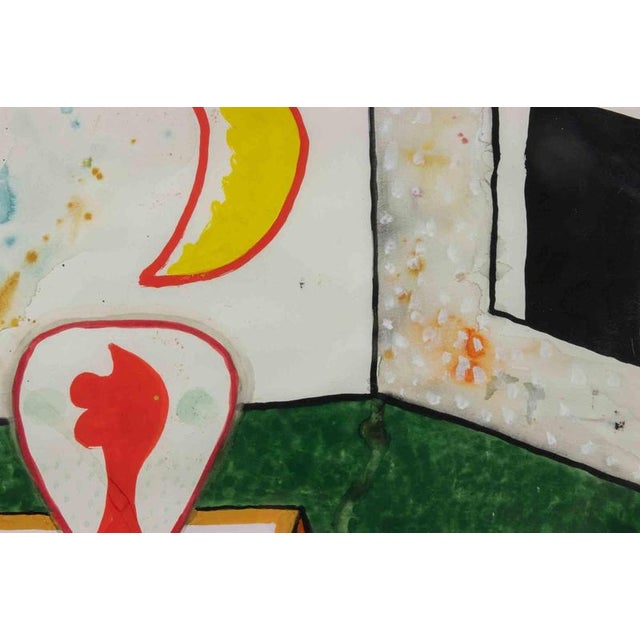 Alan Davie, Magic Camp N. 16, Mixed Media, 1972 For Sale - Image 4 of 6