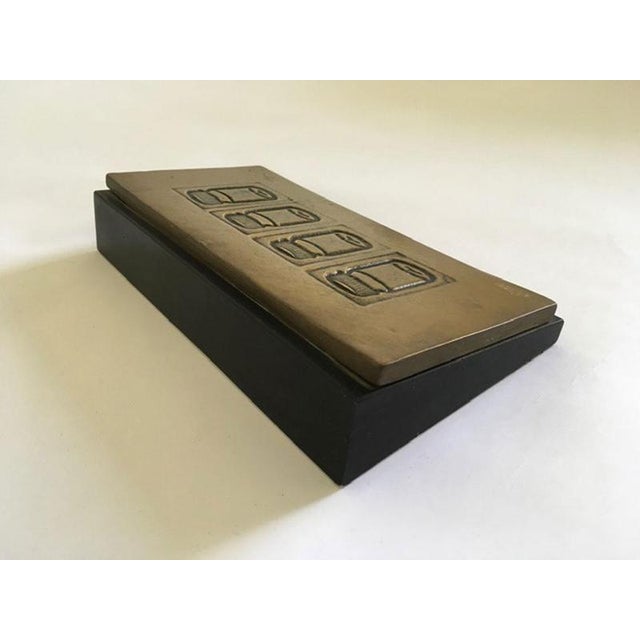 Black Tino Stefanoni, Pop Art Multiple: Bottles, Late 20th Century, Bronze For Sale - Image 8 of 18