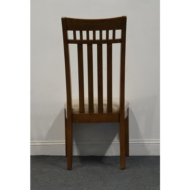 Sumter Cabinet Quarter Sawn Oak Mission Style Arts & Crafts Dining Side Chair For Sale In Kansas City - Image 6 of 12