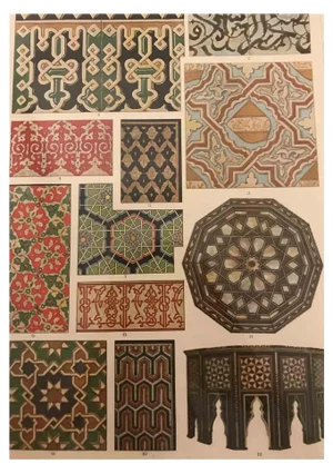 A. Alessio, Decorative Objects, Chromolithograph, Early 20th Century