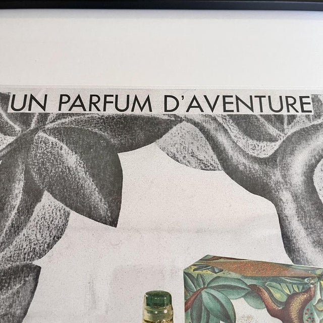 French Art Deco Advertising Print Originally 20s l.t. Piver Paris , 1920s For Sale - Image 4 of 6