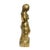 Mid Century Modern Brass Statue of a Greek Woman For Sale - Image 4 of 6