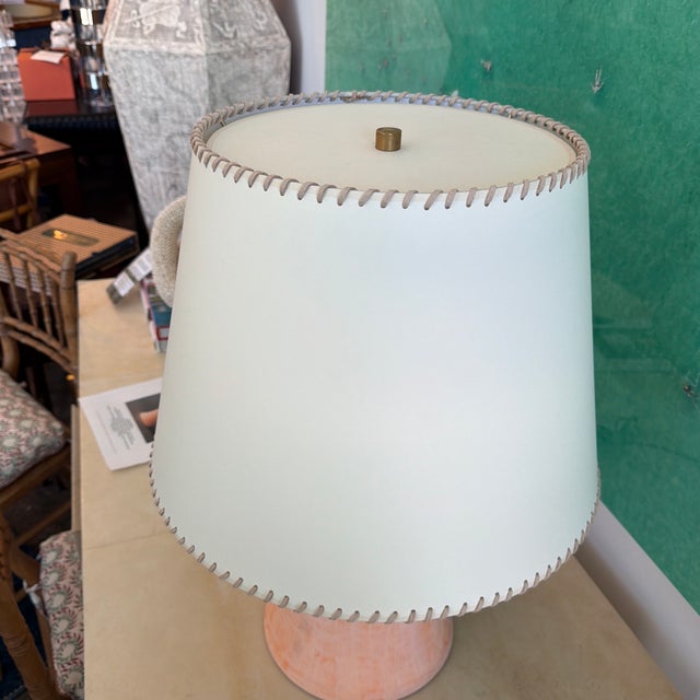 2020s The Odile Coral Table Lamp by Julie Terestman For Sale - Image 5 of 12