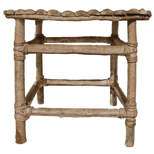 Adirondack Folk Art Twig Table For Sale - Image 4 of 4
