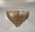 Italian Art Deco Gold and Pink Chandelier in Murano Glass, 2000s For Sale - Image 3 of 17