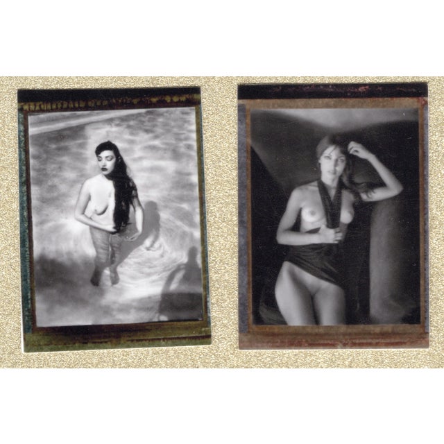 Contemporary Renée Jacobs, Female Nudes, Original Signed Polaroid Countertypes, Set of 4 For Sale - Image 3 of 6