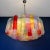 Large Murano Glass Chandelier with 101 Multicolored Tube Glasses, 1990s For Sale - Image 12 of 16