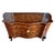 Wood Baroque Inlaid Walnut and Burl Wood Commode with Serpentine Front and Cabriole Legs, 1780s For Sale - Image 7 of 17
