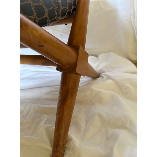 This example retains its original Widdicomb designer label and matches the documented production dimensions (33” W × 17.5”...