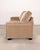 Camel Three Seat Rolled-Arm Sofa and Ottoman in Camel Velvet Us Made For Sale - Image 8 of 18
