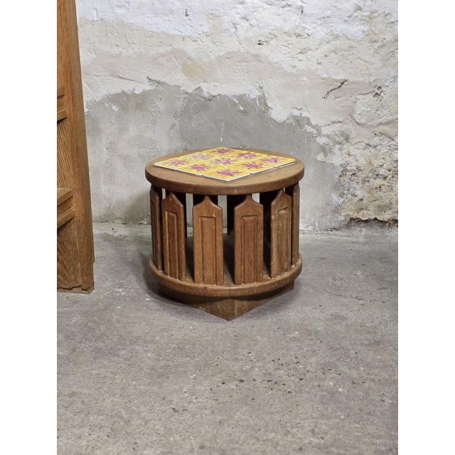Coffee Table with Storage Compartment attributed to Guillerme and Chambron, 1960 For Sale - Image 8 of 16