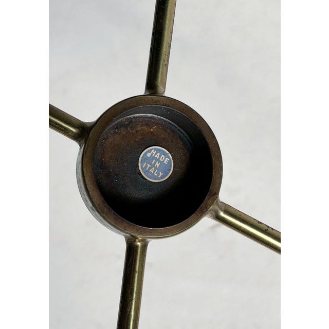 Mid 20th Century Mastercraft Faux Bamboo Brass Oval End Tables / Coffee Tables - Set of 2 For Sale - Image 5 of 6