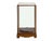 Wood Vintage Glass Transparent Rectangular Shape Cover Display Case For Sale - Image 7 of 9