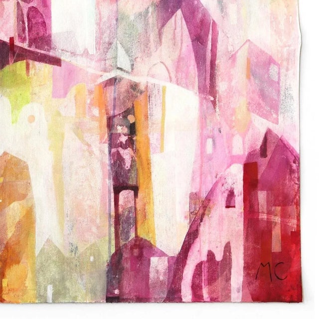 2020s "Cherish" Contemporary Abstract Expressionist Acrylic Painting by Maria C. Bernhardsson For Sale - Image 5 of 7