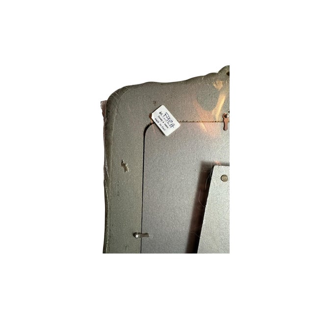 Gold Large Vintage Picture Frame Made in Italy Gold Cherubs For Sale - Image 8 of 12