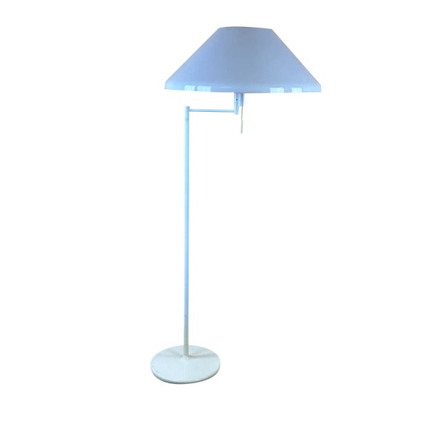 Adjustable Metal Floor Lamp Swiss Lamps International Switzerland, 1970s For Sale