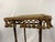 Antique French Napoleon III Bamboo Tabouret, Tasseled Top, PLM Rail Label For Sale - Image 15 of 15