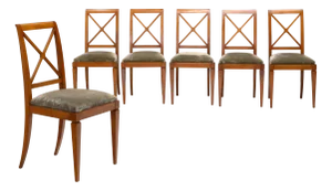 Dining Chairs, 1920s, Set of 6