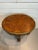 Vintage Bronze Ormolu-Mounted Oval Marquetry End or Side Table, C. 1940s For Sale - Image 4 of 12