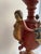 17th Century Baroque Candleholder in Lacquered Wood and Plaster, Spain, 1600 For Sale - Image 10 of 18