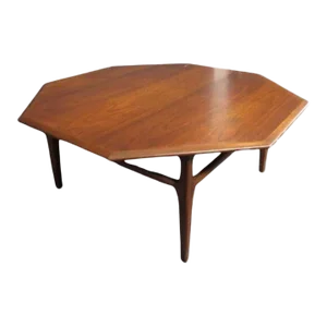 Mid-Century Modern Octagonal Coffee Table