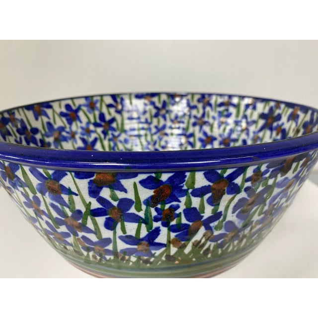 Late 20th Century Large Ceramic Fruit or Decorative Bowl For Sale - Image 4 of 7