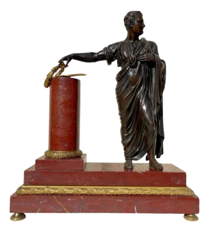 Bronze Napoleon in Emperor Suit