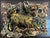 Mid 20th Century Mounted Antique Chinese Mythical 'Scaled Qilin' Dragon, Glazed Shiwan Tile, Framed Wall Hanging For Sale - Image 5 of 11