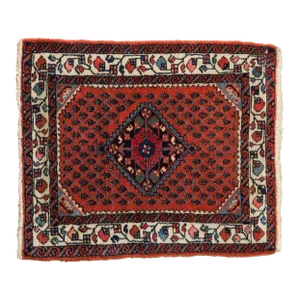 Vintage Engelas Square Rug Mat - 2'2" X 2'6"