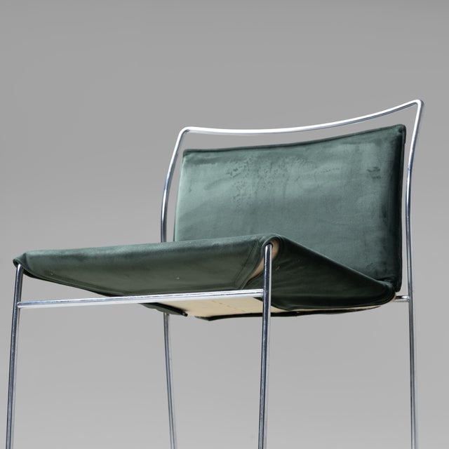 Green Takahama Chairs by Tulu Kazuhide for Simon Gavina, 1970s, Set of 6 For Sale - Image 8 of 14