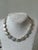 Vintage Pearl Beaded and Sterling Silver Necklace For Sale - Image 4 of 5