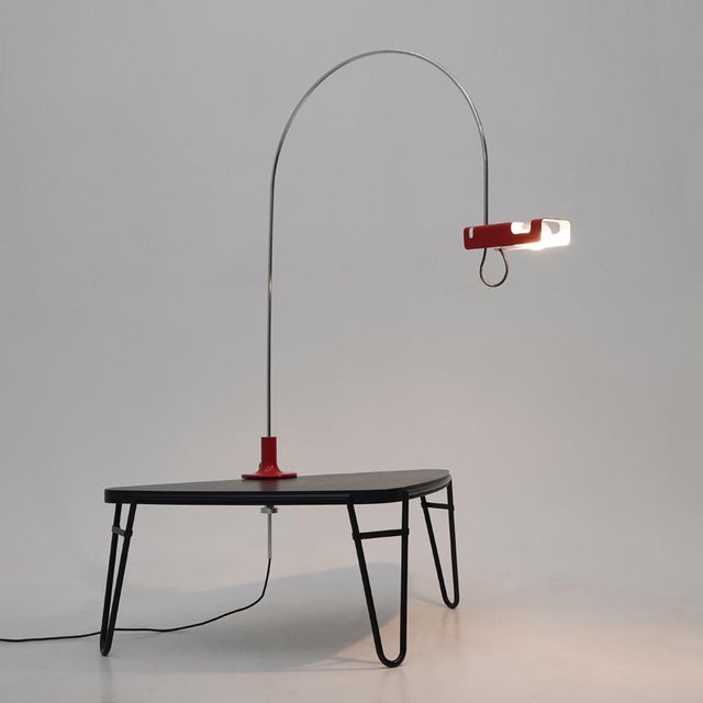 Spider Clamp Table Lamp by Joe Colombo for Oluce, 1960s For Sale - Image 13 of 17