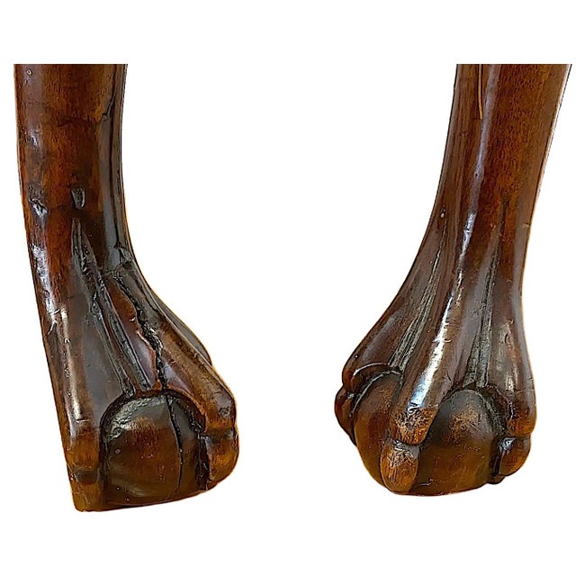 Pair of 19th-Century Dutch-Style Inlaid Side Chairs For Sale - Image 12 of 13
