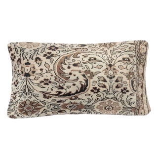 13"x24" Vintage Rug Pillowcase. Handmade Rug Cushion Cover. Turkish Toss Pillow For Sale