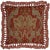 Contemporary Aubusson Flourishes Throw Pillow For Sale - Image 3 of 3